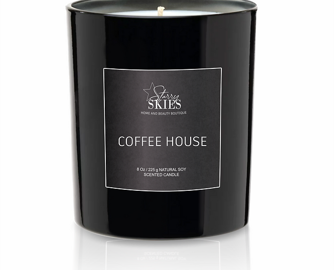 Coffee House Scented Candle 8 Oz