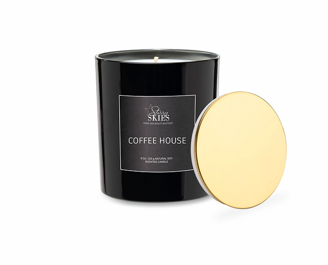 Coffee House Scented Candle 8 Oz